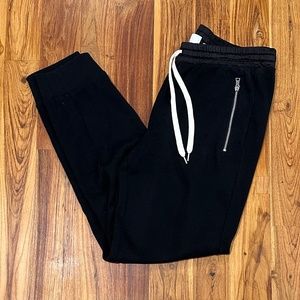 Gap Zip Joggers - Black - Size Small